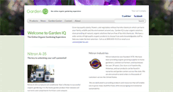 Desktop Screenshot of gardeniq.com