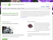 Tablet Screenshot of gardeniq.com